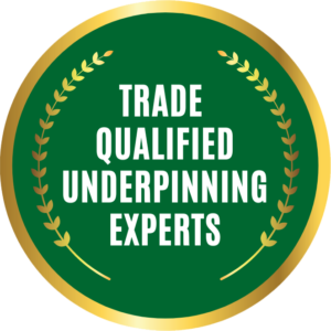 Trade Qualified Underpinning Experts Badge 2